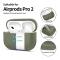 Tech-Protect Tech-Protect AirPods Pro 1/2 Skal Silikon Olive Green