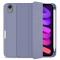  iPad Mini 2024/2021 Fodral Slim Tri-Fold Pennhållare Lila
