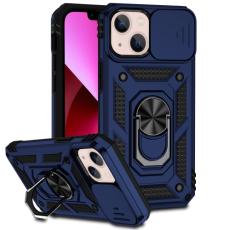  iPhone 14 Plus Skal CamShield Hybrid Ring Bl&aring;