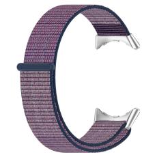  Google Pixel Watch / Watch 2 Nylon Loop Armband Bl&aring;/Lila