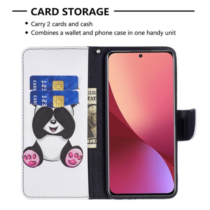 Bild 5,  Xiaomi 12 Fodral Med Tryck Baby Panda