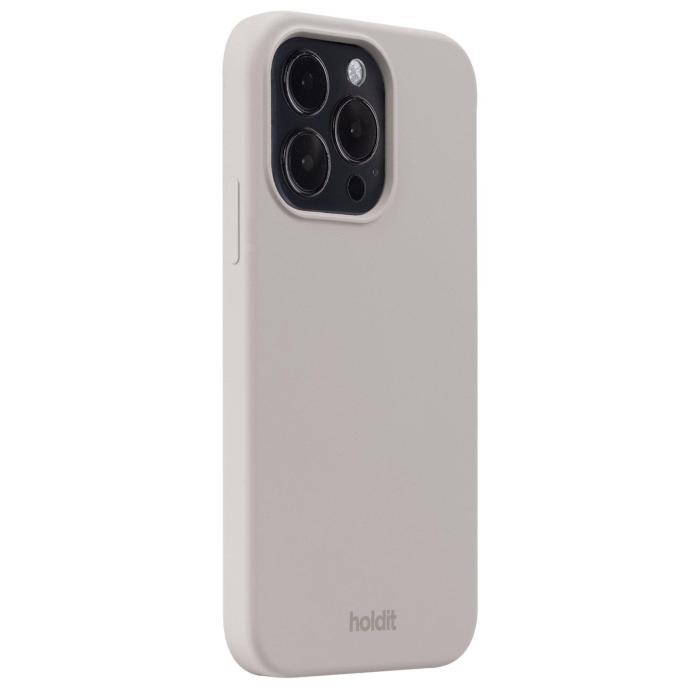 Bild 2, holdit holdit iPhone 15 Pro Mobilskal Silikon Taupe