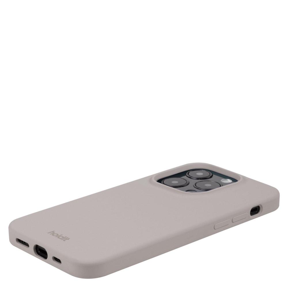 holdit holdit iPhone 15 Pro Mobilskal Silikon Taupe