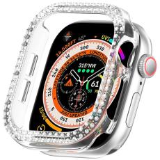  Apple Watch 10 42 mm Skal Rhinestone Transparent