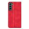  Samsung Galaxy S23 Plus Flip Fodral Skin Touch Röd
