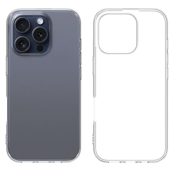 Bild 4,  iPhone 16 Pro Skal TPU Transparent