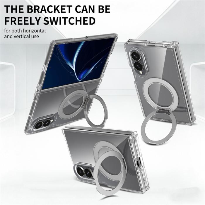 Bild 5,  Samsung Galaxy Z Fold 8 Skal MagSafe TPU Transparent