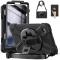  Samsung Galaxy Tab A9 Skal 360 Rotation Shockproof Med Rem