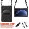  Samsung Galaxy Tab A9 Skal 360 Rotation Shockproof Med Rem
