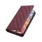  Samsung Galaxy S26 Plus Fodral RFID Rhombus Läder Röd