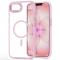 Tech-Protect Tech-Protect iPhone 17e/16e Skal MagSafe MagMat Rosa/Transparent