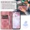  Samsung Galaxy A55 5G Fodral Mandala Flip Läder Roséguld