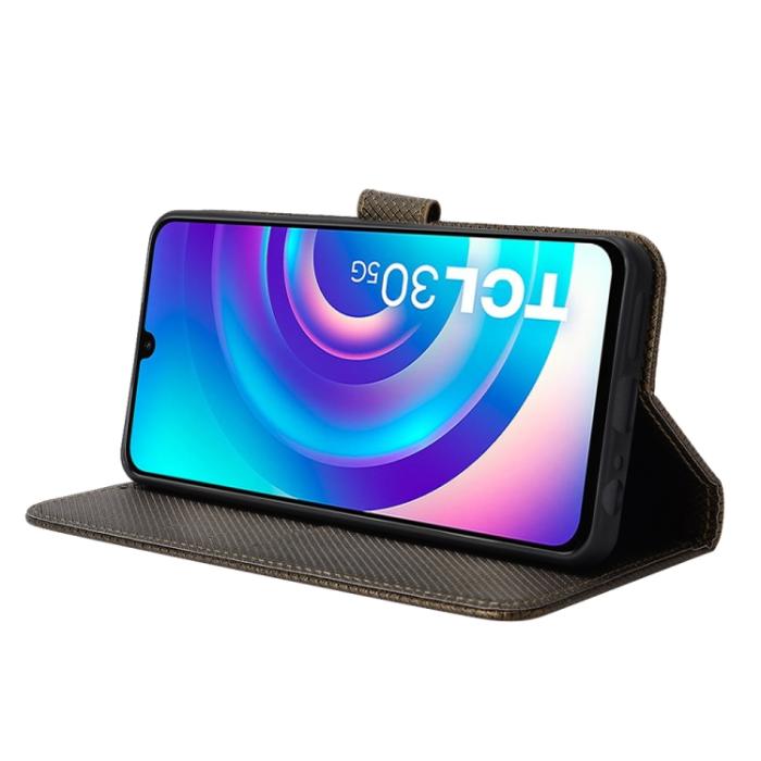 Bild 5,  TCL 30+ (2022) Fodral Vävd Textur Brun