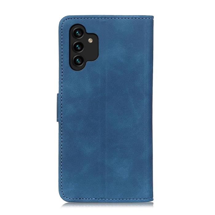 Bild 3, KHAZNEH KHAZNEH Samsung Galaxy A13 4G Fodral Retro Läder Blå
