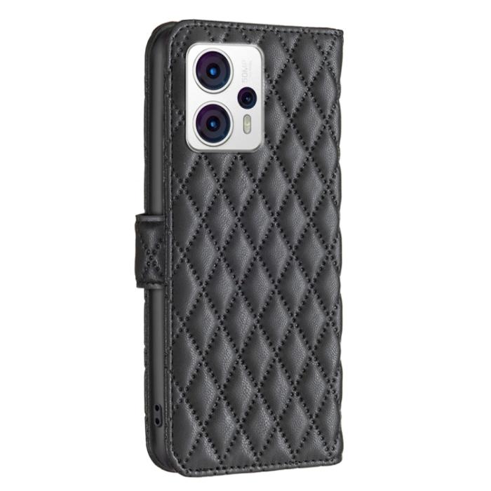Bild 3,  Motorola Moto G13 / G23 / G53 5G Fodral Diamond Svart