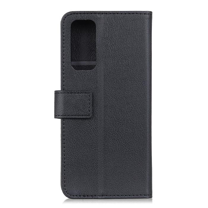 Bild 4,  Samsung Galaxy A72 - Läder Fodral - Svart