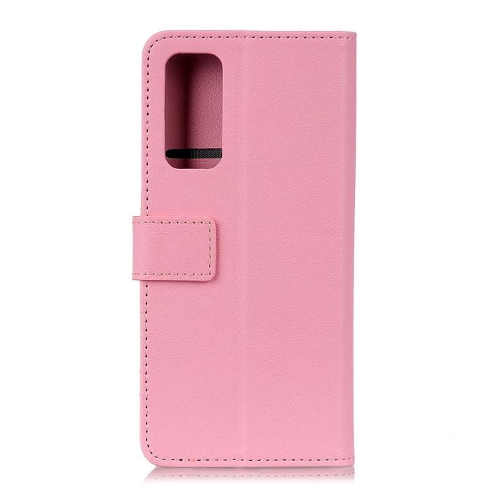 Bild 5,  Samsung Galaxy A72 - Läder Fodral - Rosa