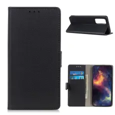  Samsung Galaxy A72 - L&auml;der Fodral - Svart