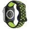 ColorPop Sportarmband Dual-Color Apple Watch 42/44/45/46/49 mm (M/L) Svart/Gul