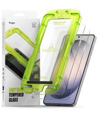 Ringke Ringke Galaxy S26 2-PACK Easy Slide Sk&auml;rmskydd H&auml;rdat Glas