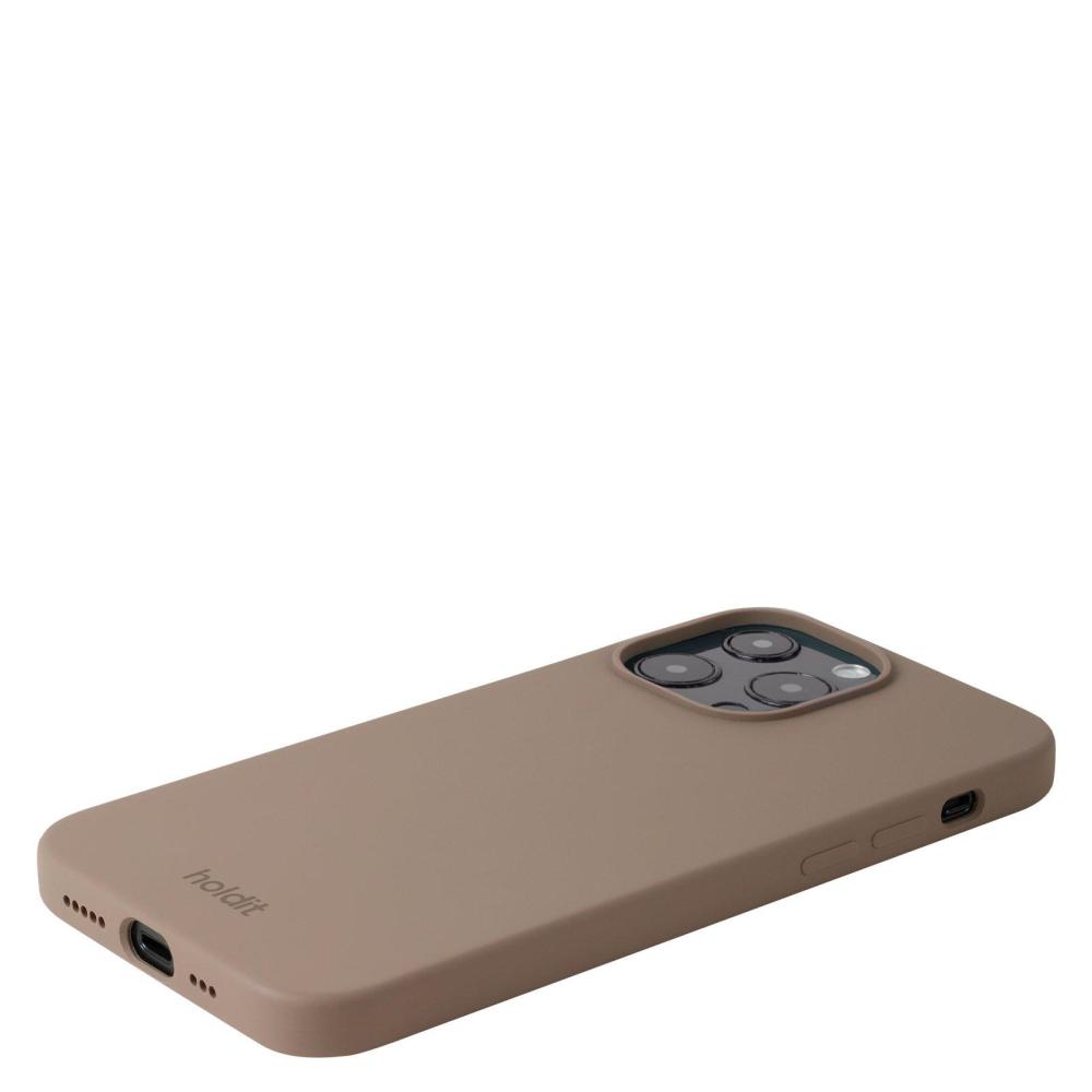 holdit holdit iPhone 13 Pro Mobilskal Silikon Mocha Brown