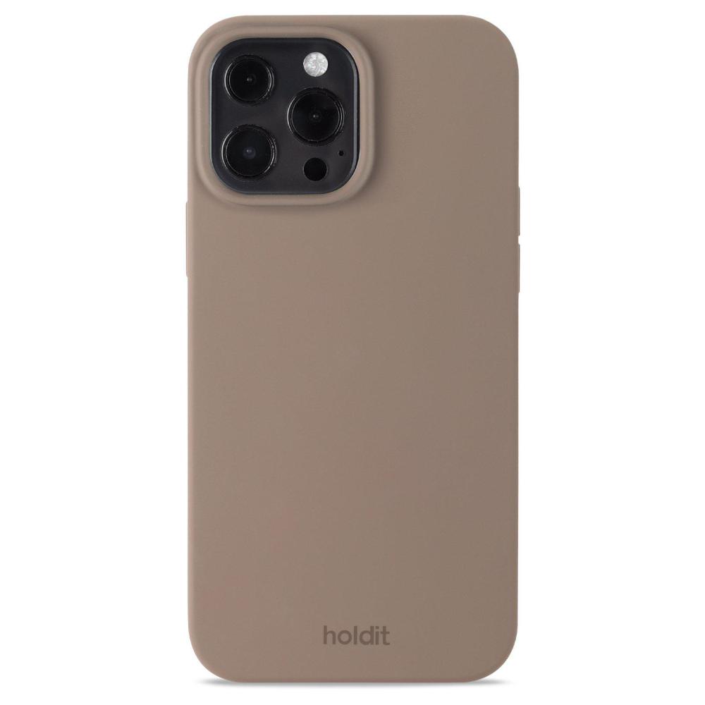 holdit holdit iPhone 13 Pro Max Mobilskal Silikon Mocha Brown