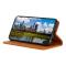  Motorola Edge 40 Pro 5G Fodral Flip Split Läder Brun