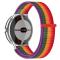  Google Pixel Watch / Watch 2 Nylon Loop Armband Blå/Lila