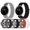  Google Pixel Watch / Watch 2 Nylon Loop Armband Blå/Lila