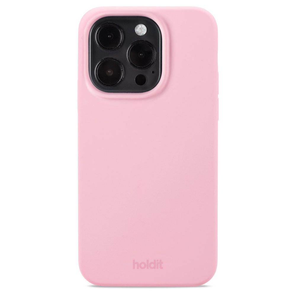 holdit holdit iPhone 15 Pro Mobilskal Silikon Pink