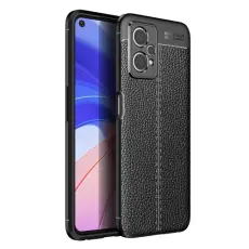  OnePlus Nord CE 2 Lite 5G Skal Litchi Textur Svart