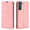  Samsung Galaxy S23 Plus Flip Fodral Skin Touch Ljus Rosa