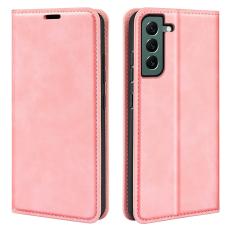  Samsung Galaxy S23 Plus Flip Fodral Skin Touch Ljus Rosa