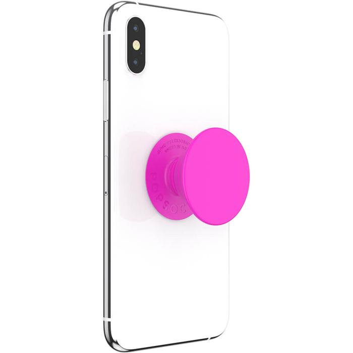 Bild 9, PopSockets PopSockets Avtagbart Grip med Ställfunktion Neon Day Glo Pink