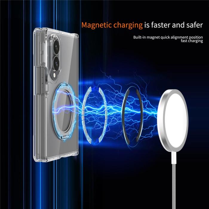 Bild 6,  Samsung Galaxy Z Fold 8 Skal MagSafe TPU Transparent