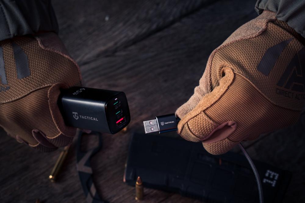 Tactical Tactical 65W GaN Väggladdare FlashBang Svart