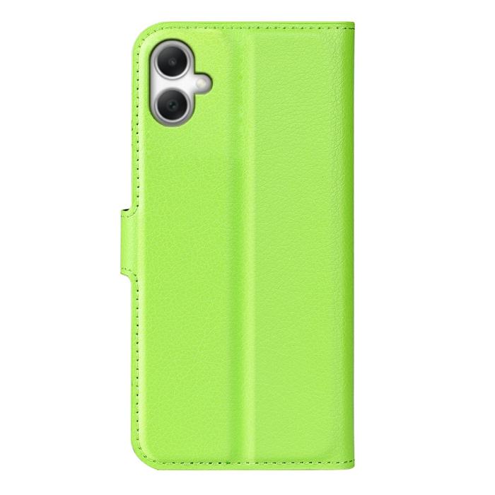 Bild 3,  Samsung Galaxy A07 Fodral Litchi Läder Grön