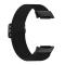  Fitbit Charge 6 / 5 Armband Justerbart Nylon Svart
