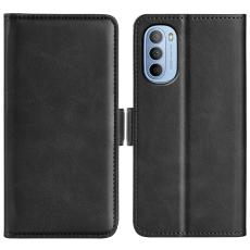  Motorola Moto G31 / G41 Fodral Med Magnetisk St&auml;ngning Svart