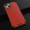  iPhone 15 Plus Skal Honeycomb Shockproof Röd