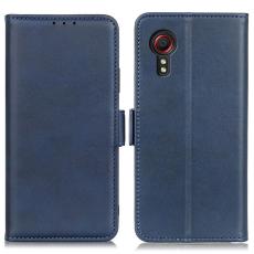  Samsung Galaxy Xcover 7 Fodral L&auml;der Bl&aring;