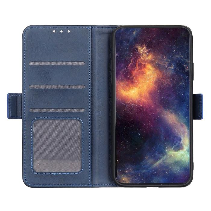 Bild 3,  Samsung Galaxy Xcover 7 Fodral Läder Blå