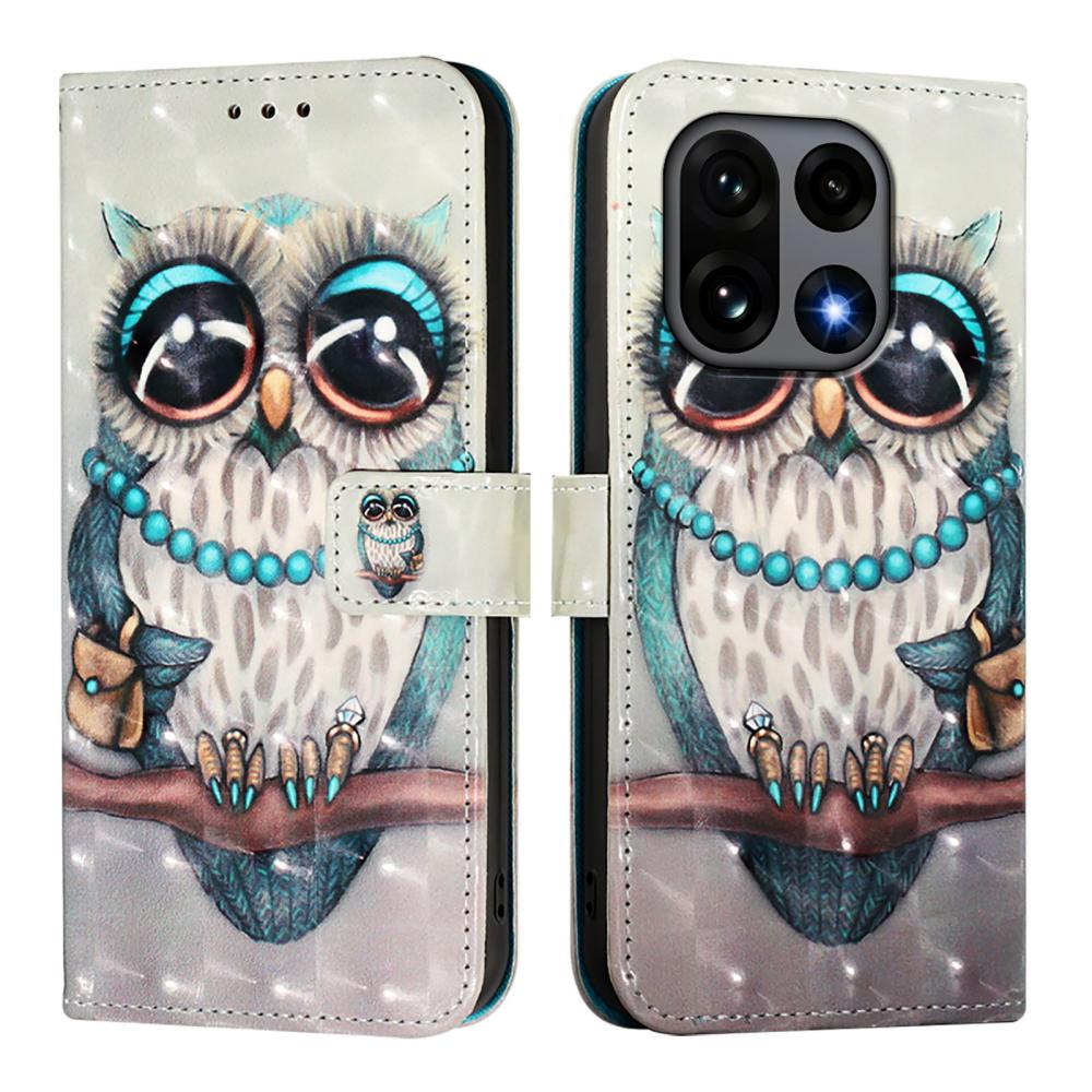  OnePlus 15 Fodral Med Tryck Uggla