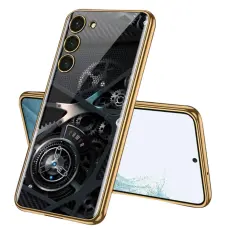 GKK GKK Galaxy S24 Skal H&auml;rdat Glas Electroplate Kuggh