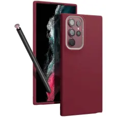 Spigen Spigen Cyrill Samsung Galaxy S22 Ultra Skal Color Brick Sangria Red