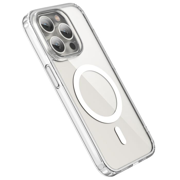Bild 3, ColorPop ColorPop iPhone 15 Pro Max Skal CH MagSafe Transparent/Vit