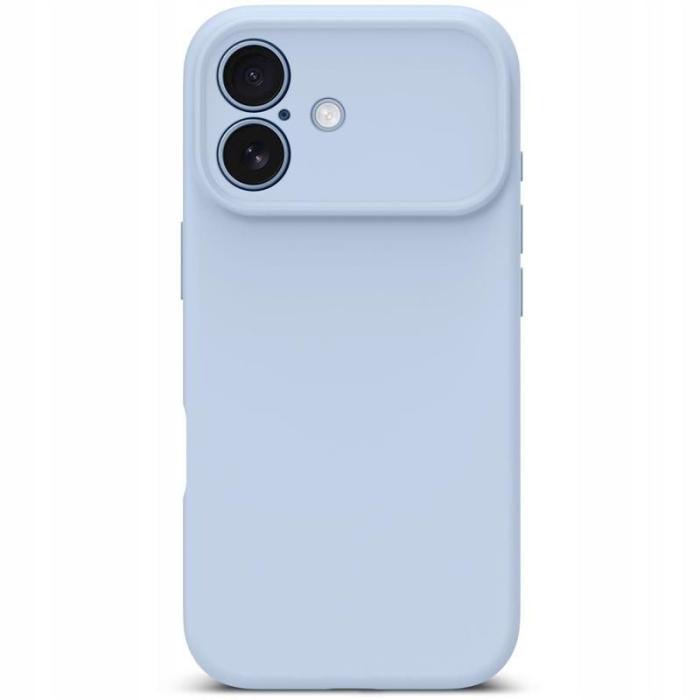 Bild 6, Tech-Protect Tech-Protect iPhone 17 Skal MagSafe Silikon Mist Blue
