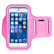  Sportarmband Universal f&ouml;r 5,5" Ljus Rosa