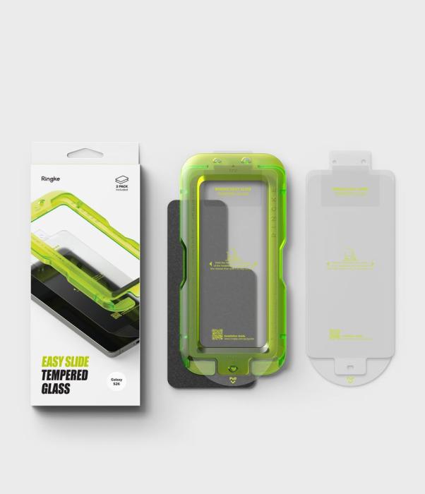Bild 6, Ringke Ringke Galaxy S26 2-PACK Easy Slide Skärmskydd Härdat Glas