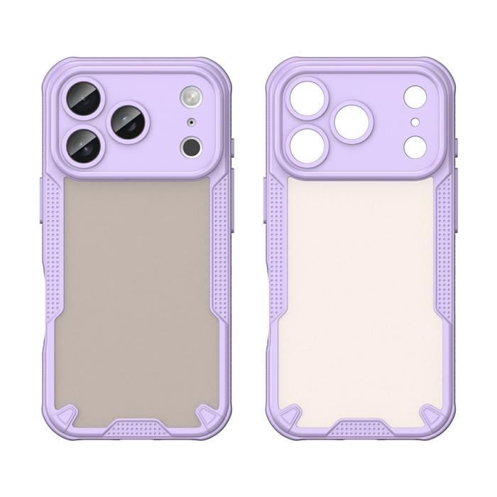 Bild 2,  18 Pro Max/17 Pro Max Skal Frostat Transparent/Lila